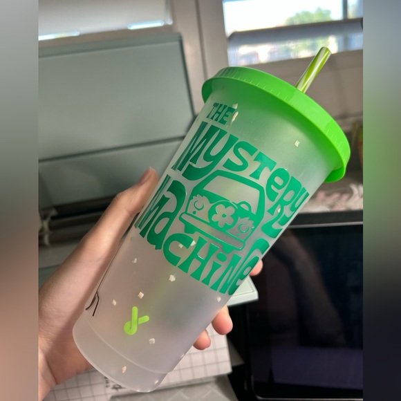 New green cold cup customized by me. - Picture 4 of 4
